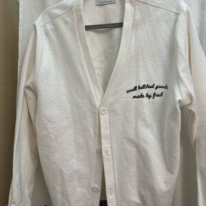 White Cardigan by Made by Fred
